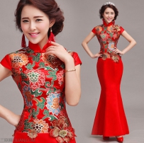 中式婚礼服装怎么搭配