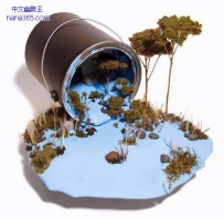 美丽的景观模仿的缩影（10张）