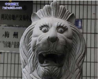 什么把石狮子吓傻了