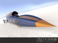 英国研制世界最快的超音速汽车“侦探犬”（图）