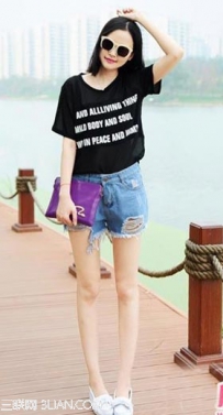 夏天怎么穿显腿长