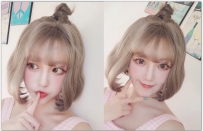 圆脸适合什么短发