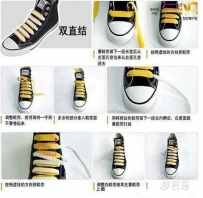 万斯经典款怎么系鞋带 教你怎么系花式鞋带