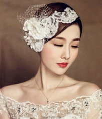 2015让人心动的新娘发型大全