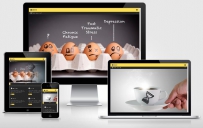 【32赞HTML5响应式系列之黑色经典】仿eplie触屏版html5响应式手机wap网站模板下载