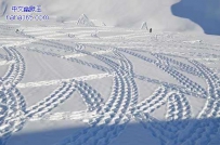 雪地上的徒步艺术（11张）