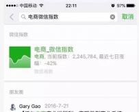 微信指数m指数是什么 微信指数api是什么