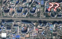 平壤的高层其实是面空心墙？我们去 Google Map 上探了个究竟