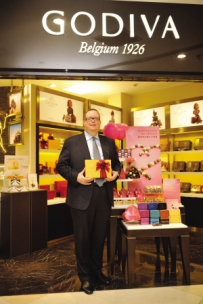 GODIVA歌帝梵巧克力天津伊势丹首家专营店启幕