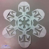 “星球大战”雪花（10张）
