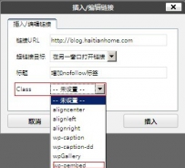 wordpress文章编辑增加nofollow标签超链接