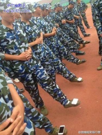 这么军训真能想到阿