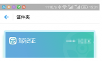 支付宝证件夹交警/官方承认吗