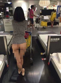 宜家现不雅照 曝宜家门店现女子不雅照