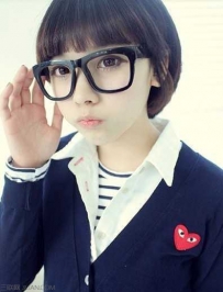 适合女学生的锅盖头发型