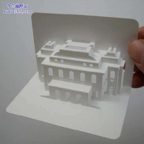 看看来自伦敦的设计师 Elod Beregszaszi为他的客户设计的3D名片（9张） ...