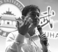 百度董事长李彦宏在汉一席谈