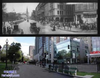 过去和现在，相隔100年的建筑（10张）