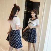 女装套装夏装少女 少女连衣裙夏装