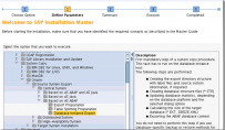 sap迁移 System Copy 导出导入on SLES11