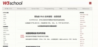 W3school整站离线资源html源码下载w3c2017
