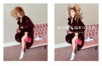 超模优雅演绎KURT GEIGER LONDON 2017秋冬大片
