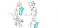 如何消除副乳