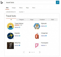 Bing新功能：可以搜索聊天机器人