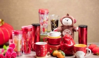 Starbucks星巴克香港店铺2016新春猴年及情人节系列杯子