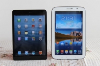 iPad mini和三星GALAXY Note 8.0续航大比拼
