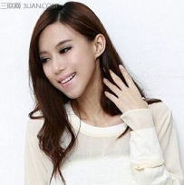 适合长脸女生的长发发型