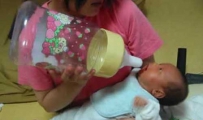 妈咪，这么大的奶瓶