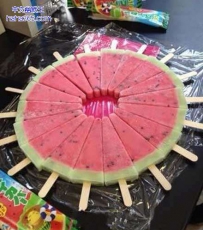 这么正版的西瓜冰棍很少见了