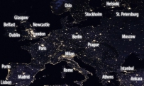 NASA公布地球夜景美图 灯光璀璨震撼人心(组图)