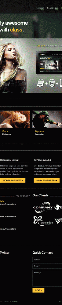 2014年172套html5+html模板免费大放送asp300 576292014年（172款）677Crunchy Responsive Creative