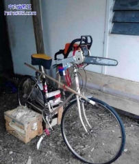 电锯杀人狂的自行车