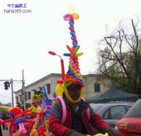 大叔你的帽子真拉风！