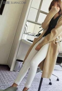 长款针织衫开衫外套怎么搭配