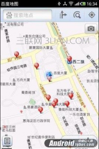 手机百度地图怎样截图