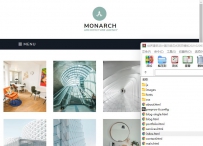 世界建筑设计展示响应式网页模板Monarch - Free Bootstrap 4 Template by Colorlib