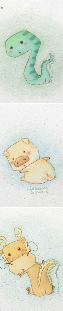 看十二生肖集体晒屁股~（9张）