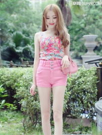 显瘦女生甜美瘦脸中长发型