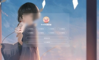 【Scode原创】超看的个人主页引导页 二次元+毛玻璃效果