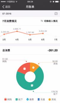 支付宝怎么看月账单