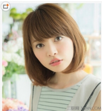 2015最新女生中性风格短发发型