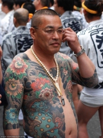 国外六大黑帮纹身，等级森严的日本山口组，随意的意大利黑手党 ...