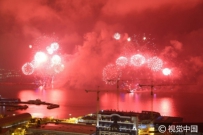 盘点全球点彩灯放烟花迎新年 流光溢彩美不胜收