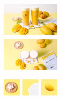 喜茶发布夏季季节限定新品「芝士芒芒」