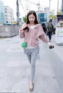 女生冬天怎么穿有朝气