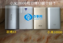 小米10000和羽博X3哪个好